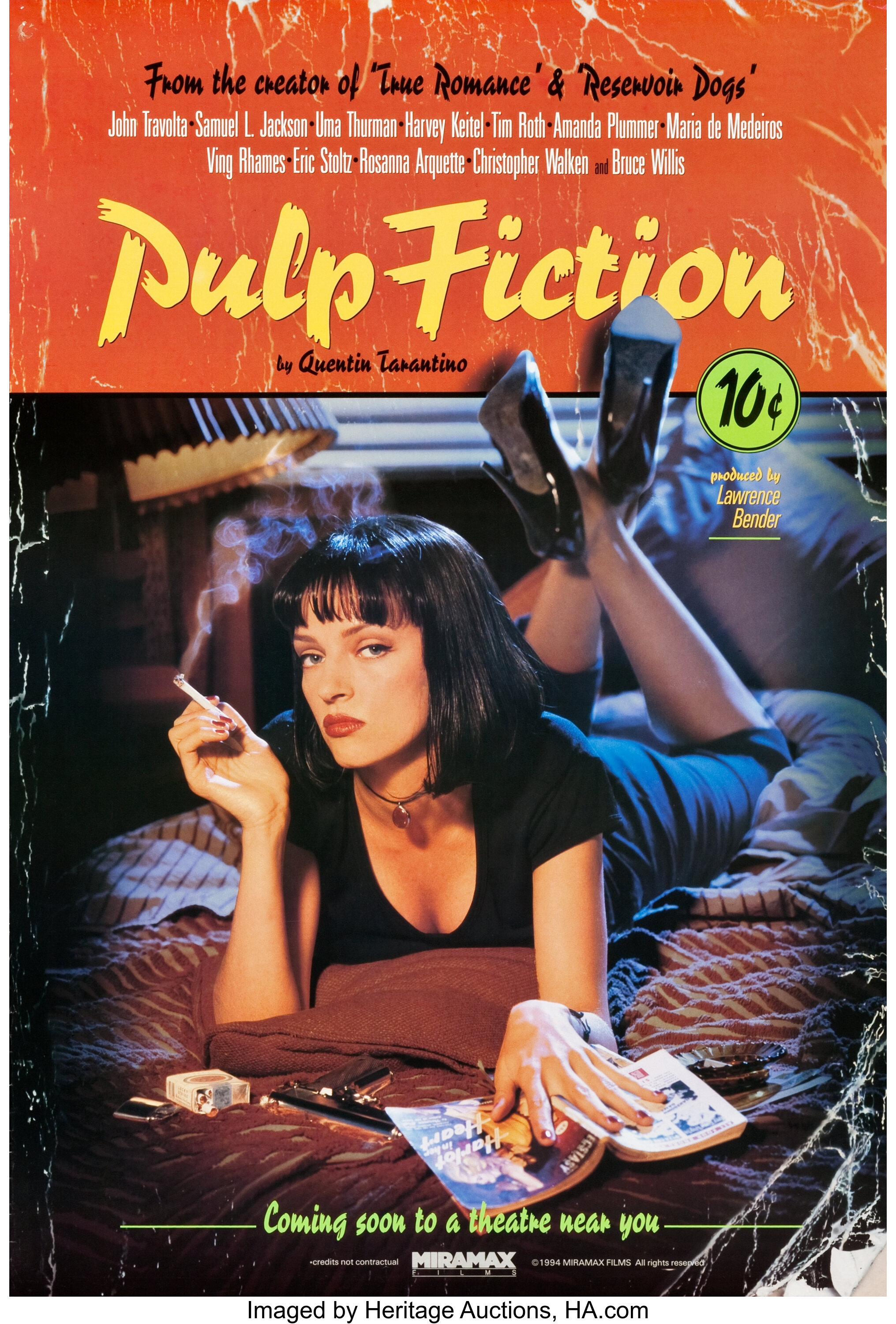 Pulp Fiction (Miramax, 1994). One Sheet (27