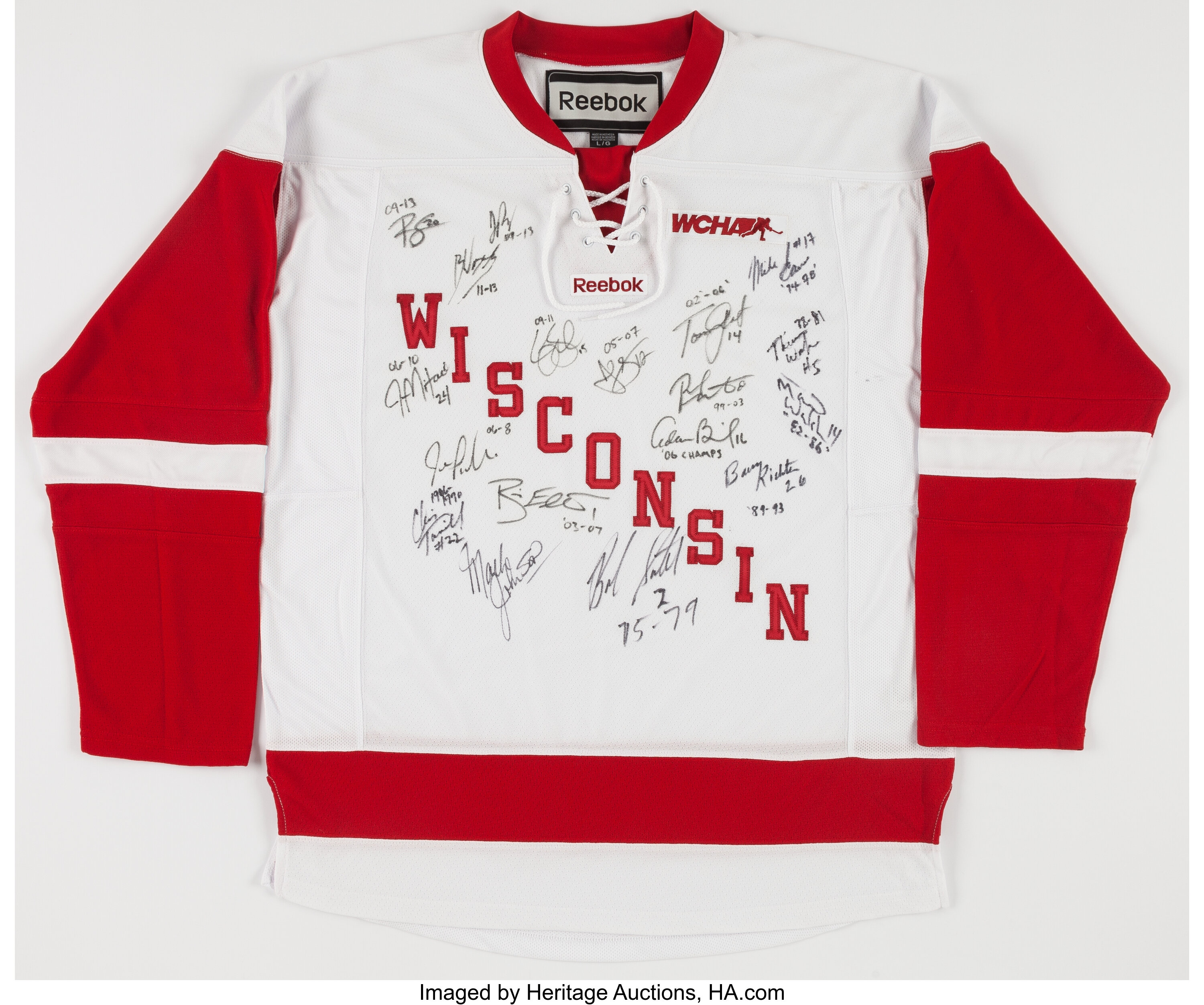 Wisconsin Auctioning Off Hockey City Classic Uniforms - Bucky's