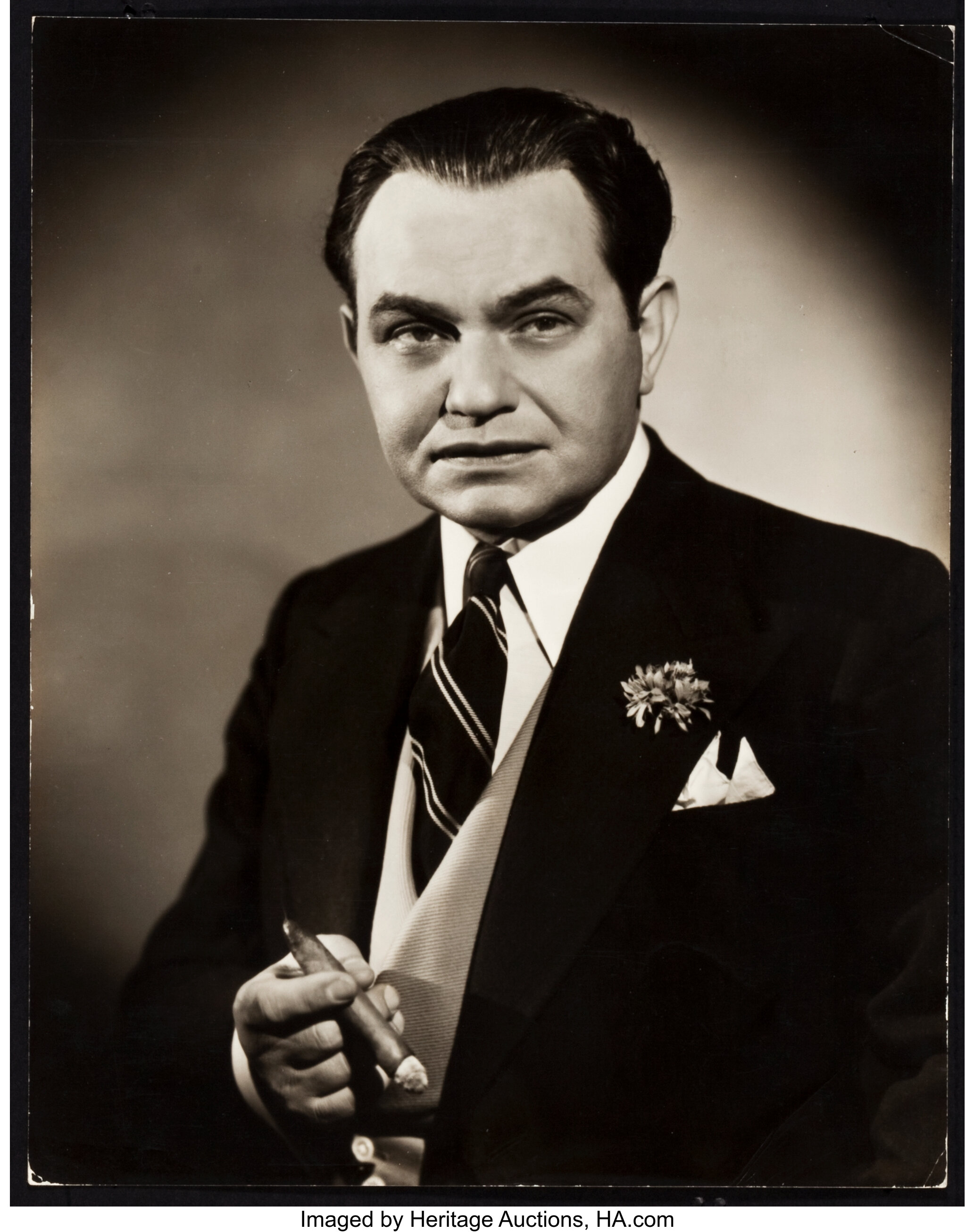 Edward G Robinson In The Amazing Dr Clitterhouse By Elmer Fryer Lot 870 Heritage Auctions