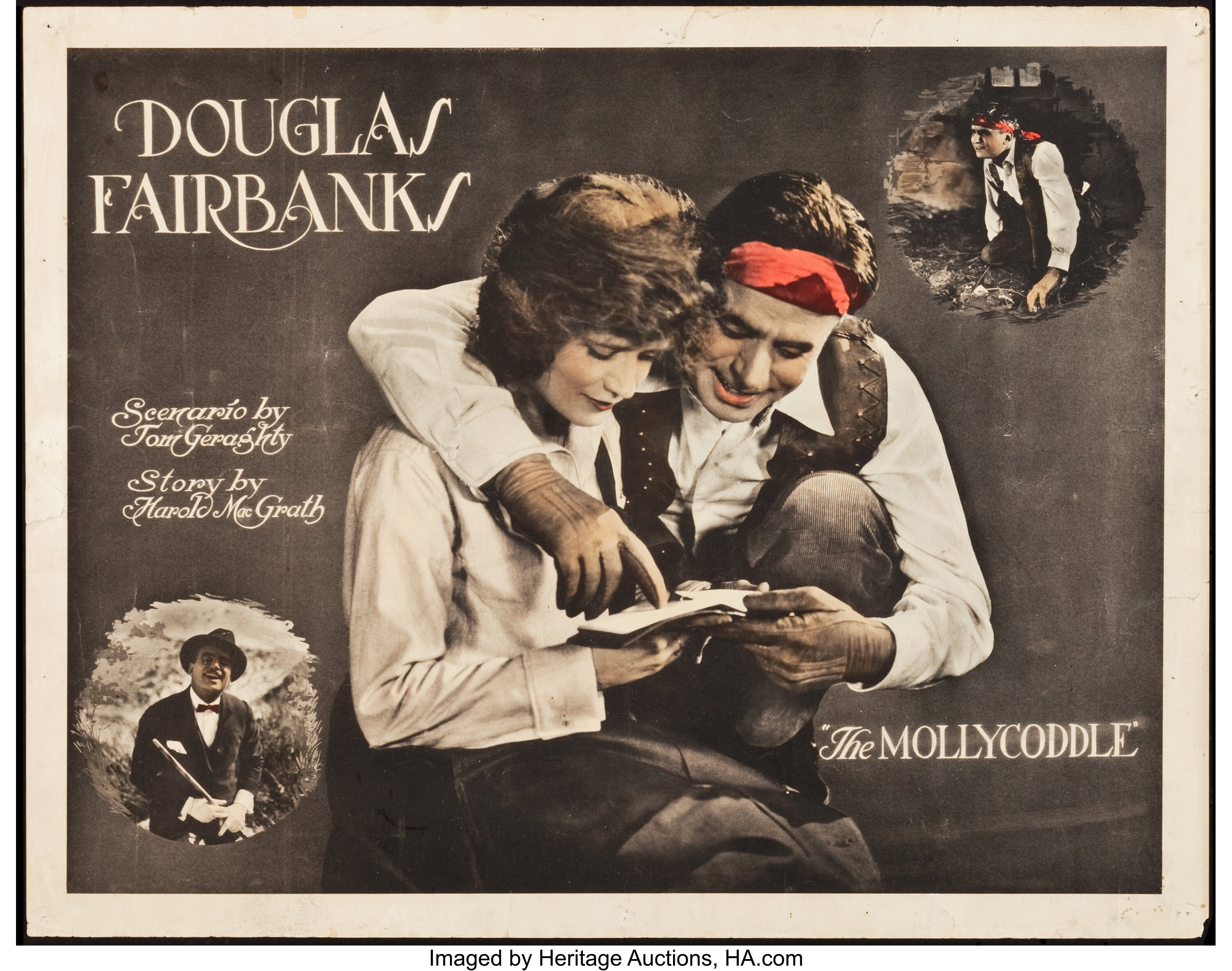 The Mollycoddle (United Artists, 1920). Half Sheet (22