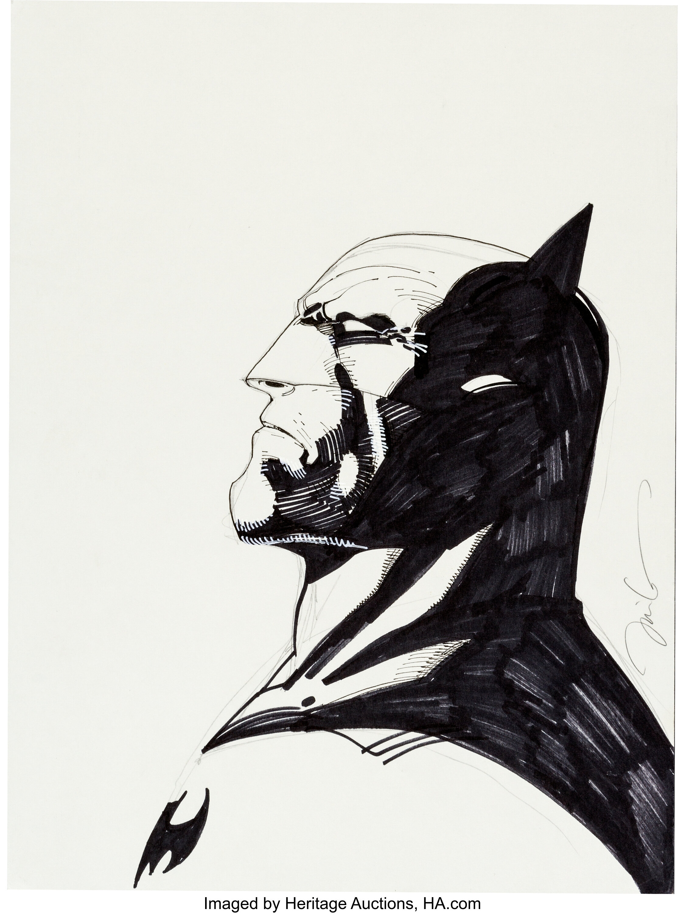 batman sketches jim lee