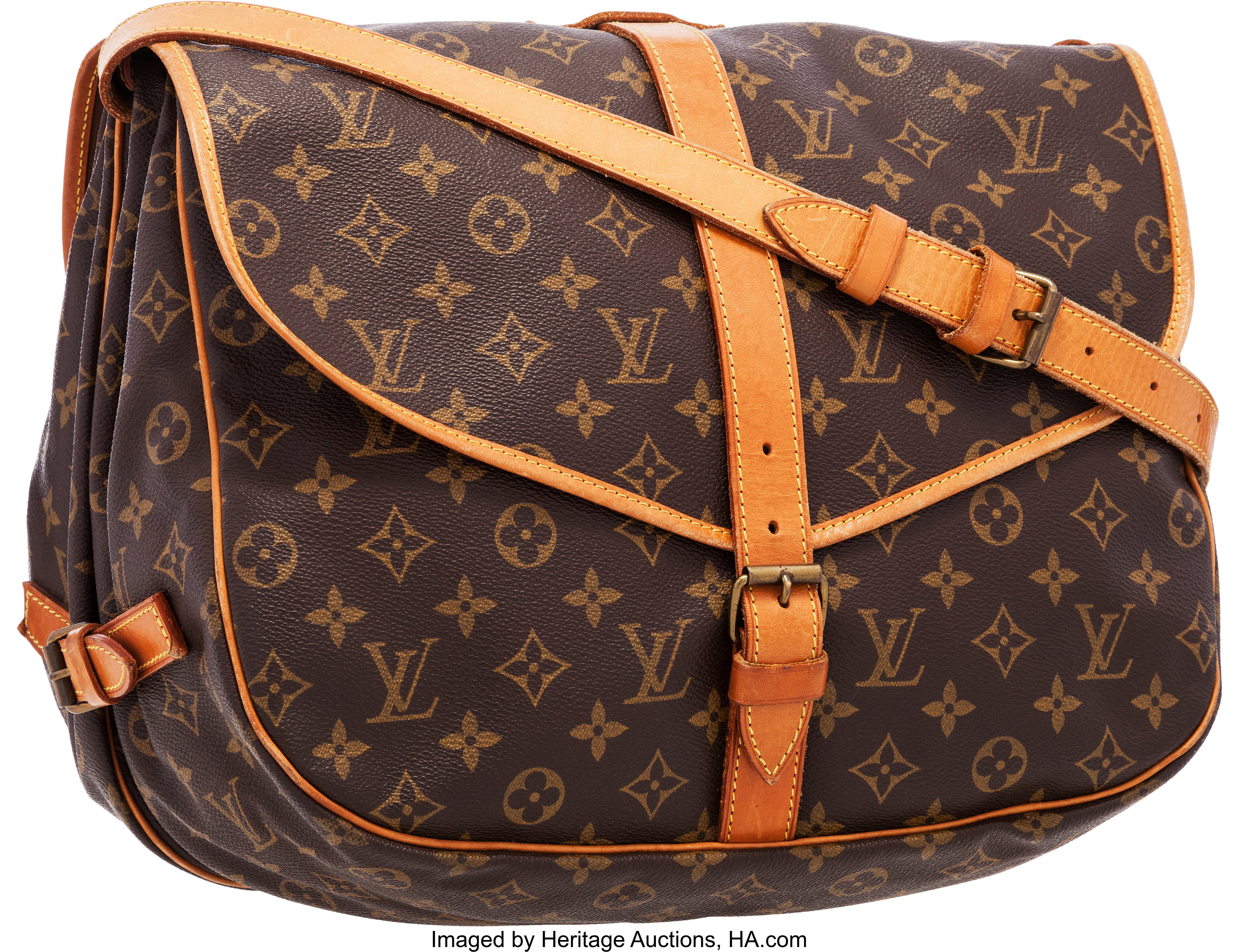 Louis Vuitton Louis Vuitton Monogram Saumur GM Shoulder Bag