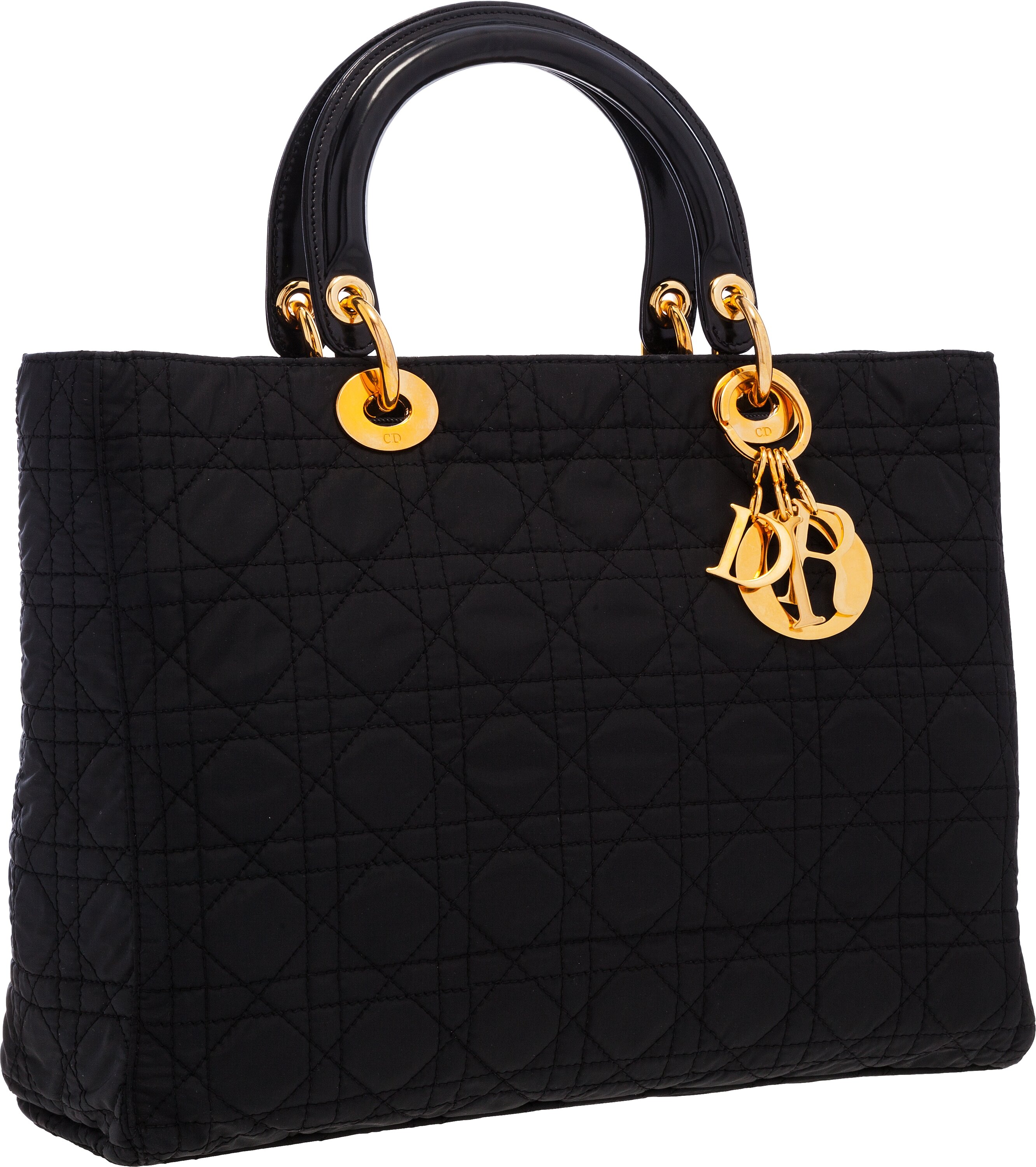 christian dior lady dior black