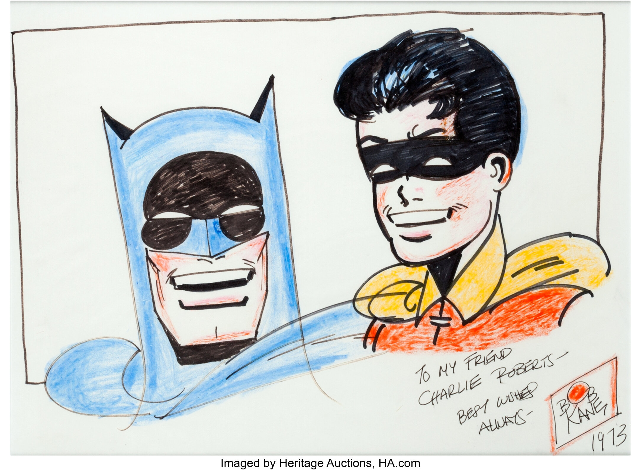 batman and robin sketches