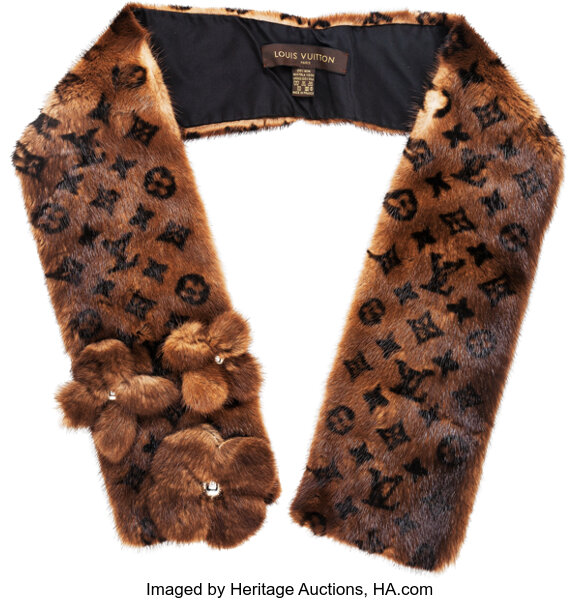 Louis Vuitton Monogram Mink Fur Scarf Review + How To Style 