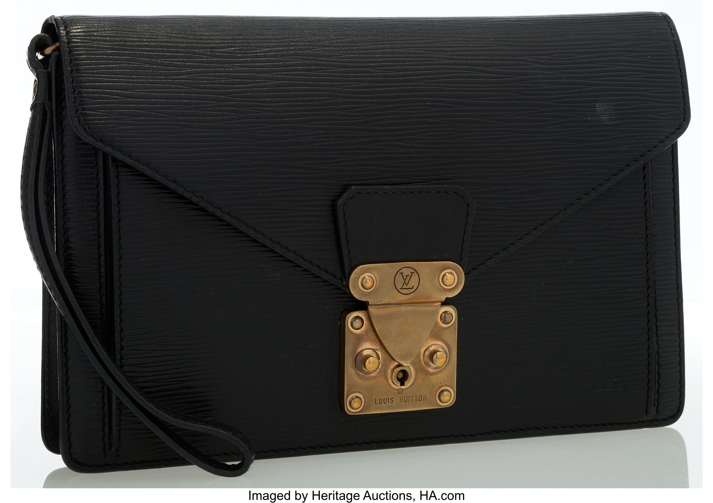 Sold at Auction: Louis Vuitton, Louis Vuitton Epi Leather Top Handle Flap  Bag