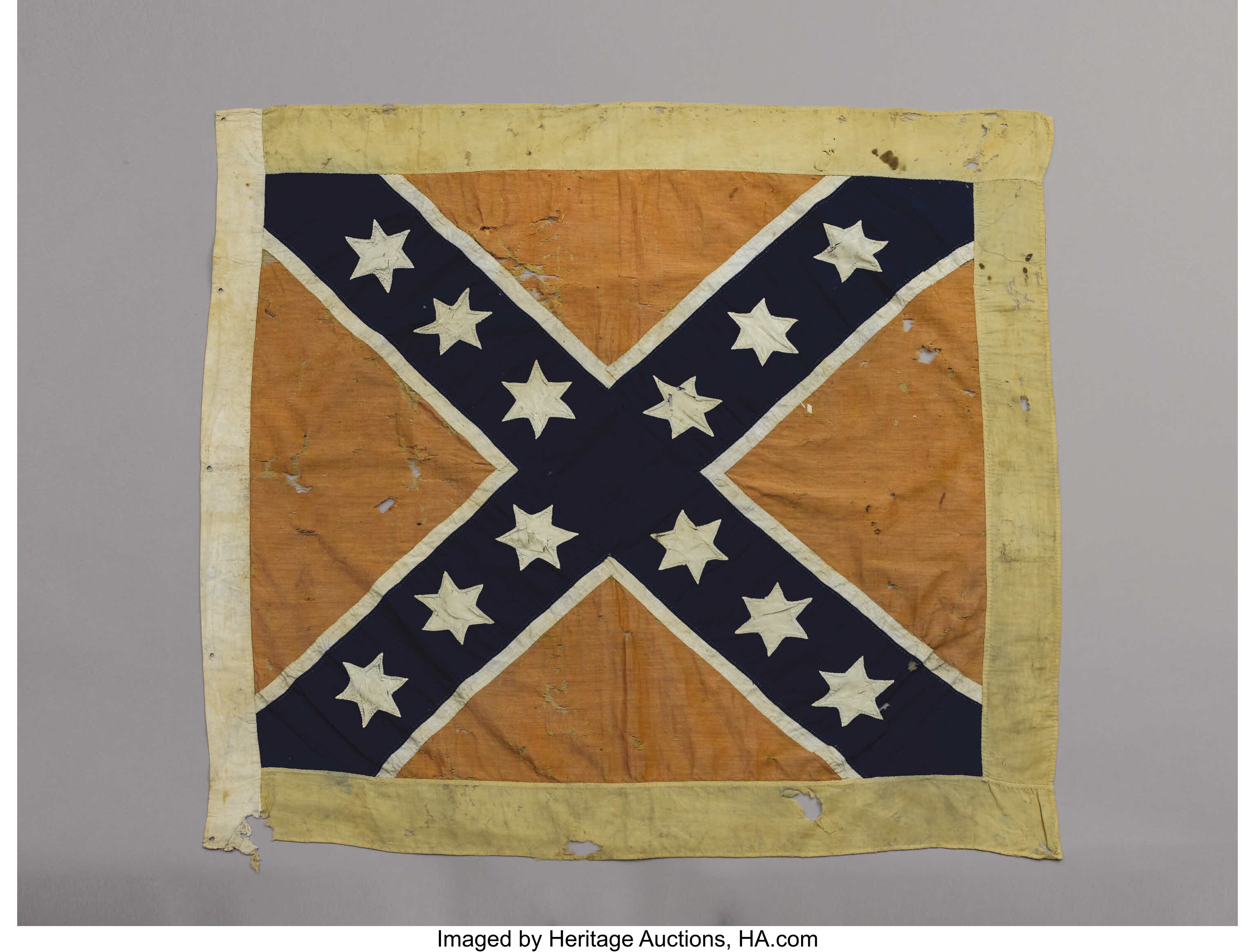 The Confederate Battle Flag of the 4th Tennessee Infantry: The, Lot #25477