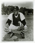 Autographed color photo of Elston Howard who was a star baseball player  with the New York Yankees in the 1950s and 1960s Stock Photo - Alamy