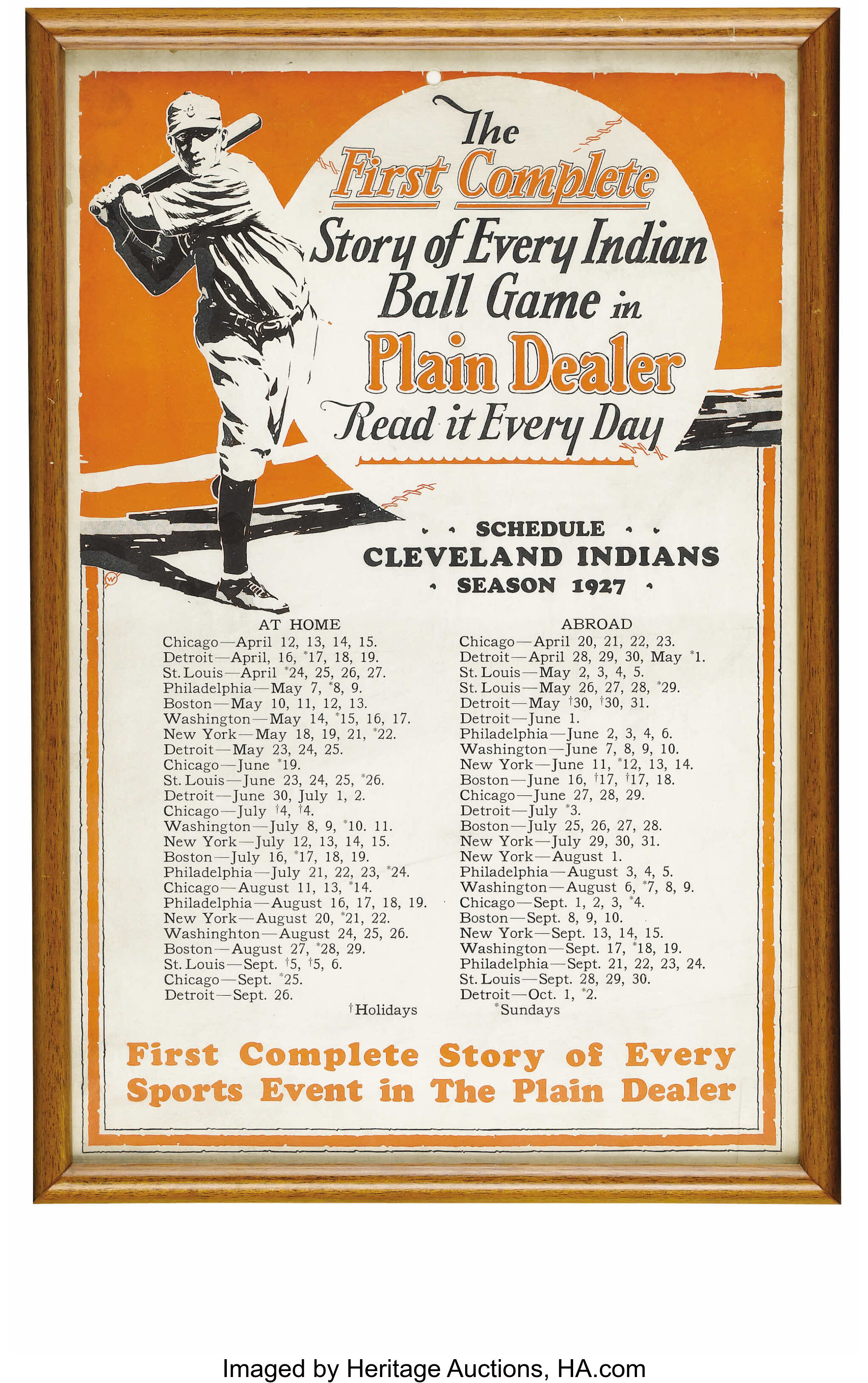 Cleveland Indians Bank • Antique Advertising
