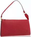 Louis Vuitton Womens Pochette Red Epi Leather – Luxe Collective