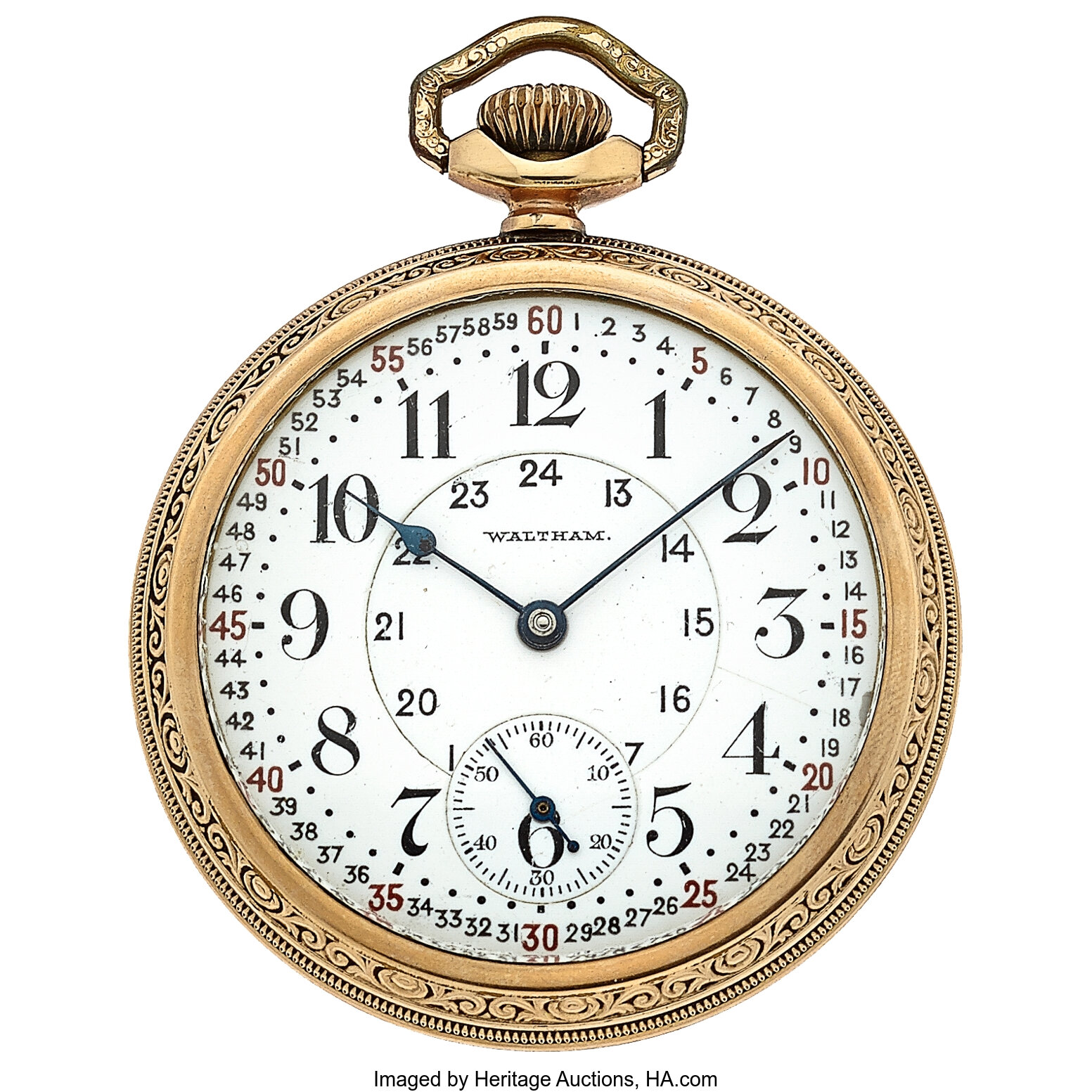 Waltham railroad pocket watch 17 jewels new arrivals