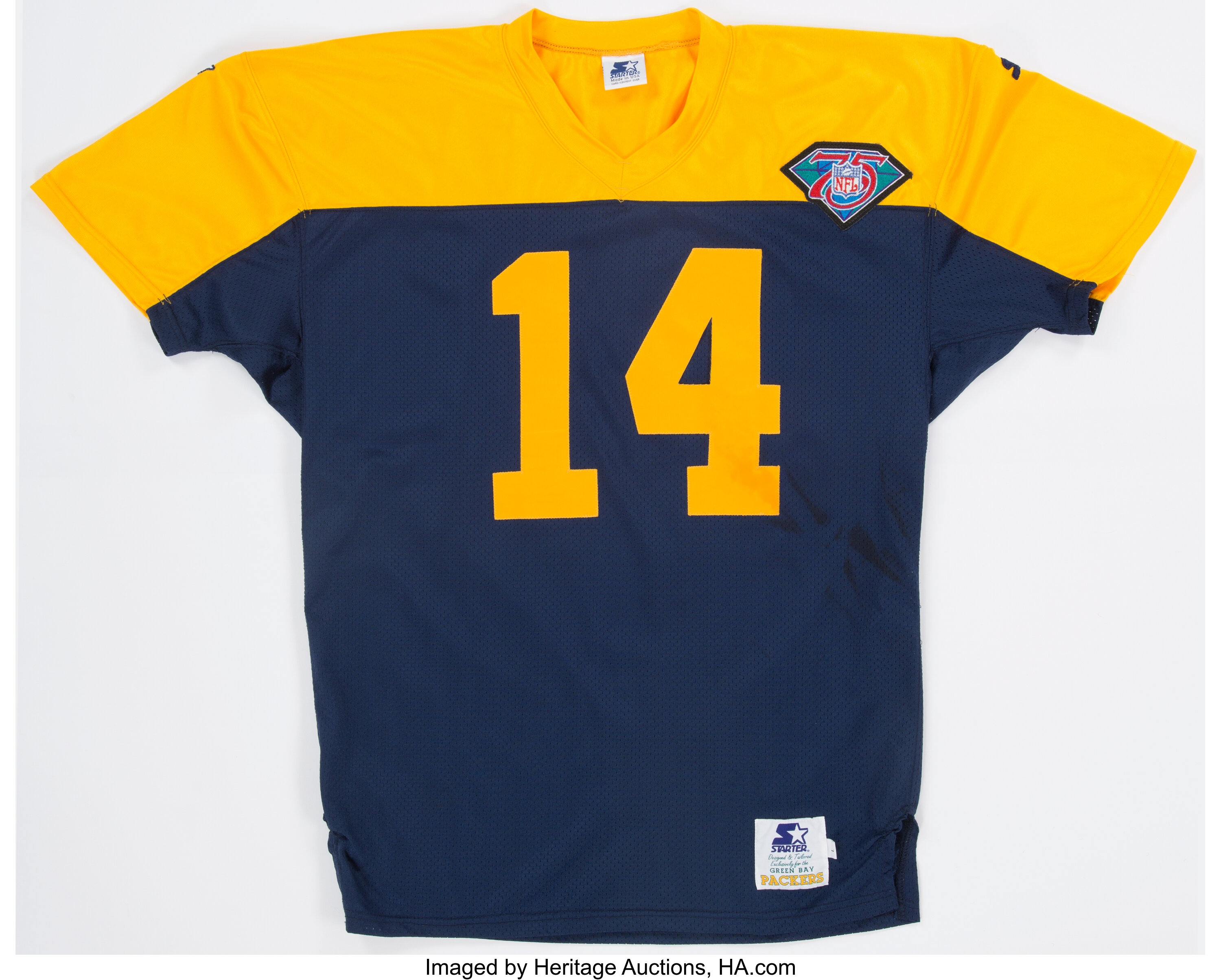 Green Bay Packers Mitchell Ness 1944 Don Hutson Jersey Navy