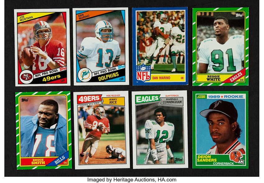 80s Football Cards 