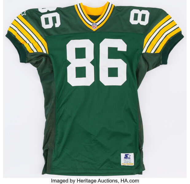 1995 Antonio Freeman Green Bay Packers Jersey. Football, Lot #42104