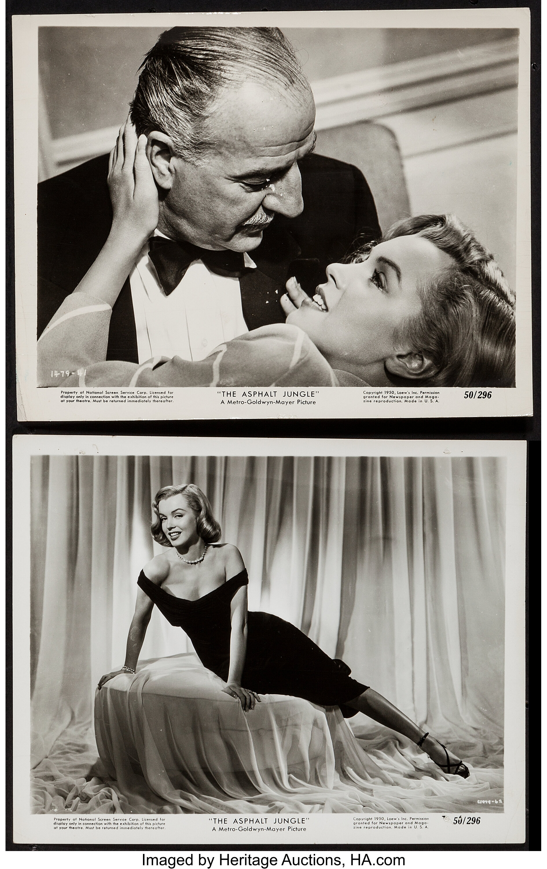 The Asphalt Jungle - Marilyn Monroe Movie Poster, firstposter dotcom