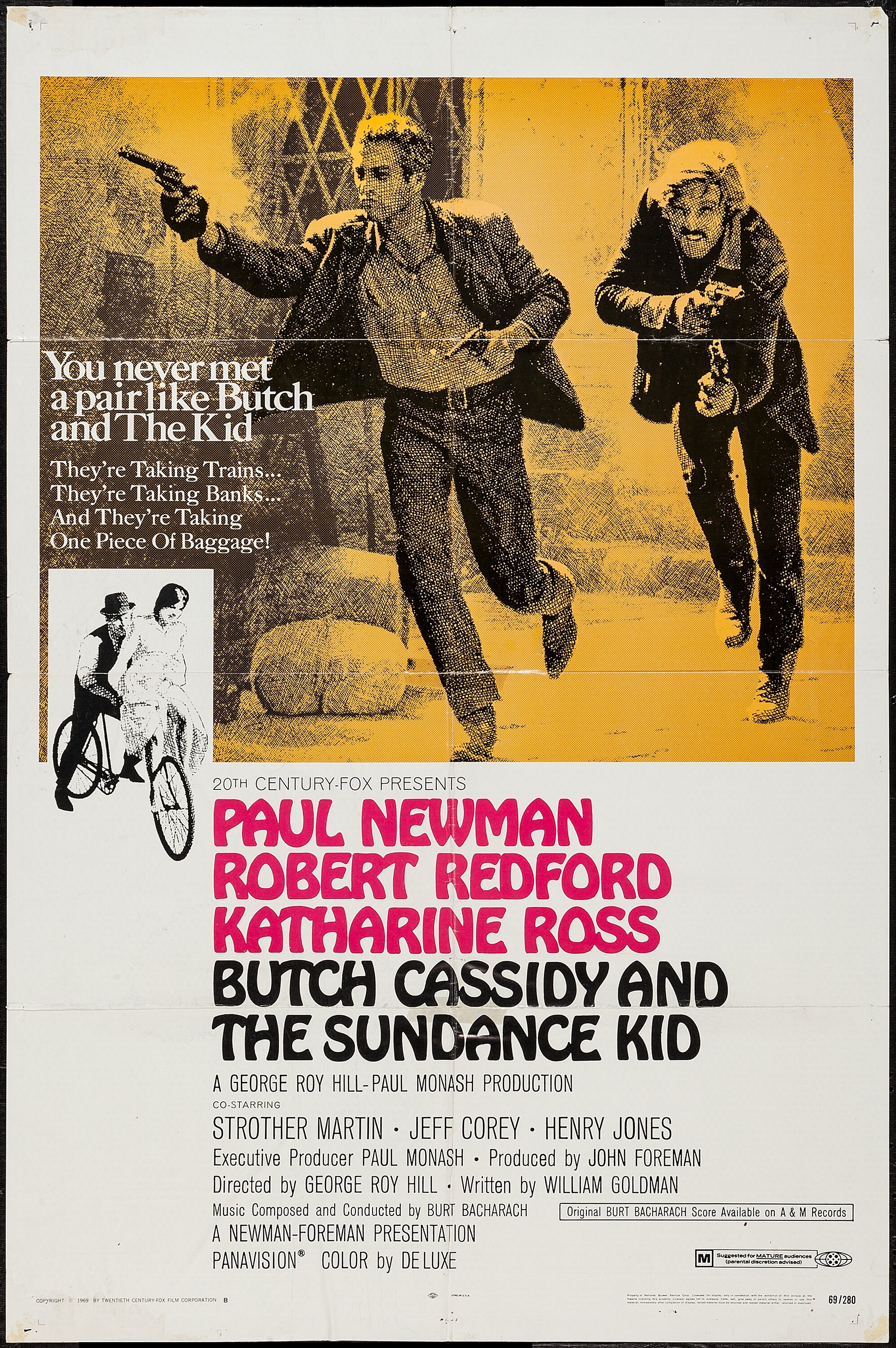 Butch Cassidy And The Sundance Kid th Century Fox 1969 Lot Heritage Auctions