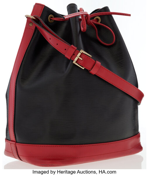 Sold at Auction: Louis Vuitton, LOUIS VUITTON 'NOE GM' RED EPI LEATHER  BUCKET BAG