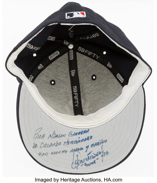 Lot Detail - 1998 New York Yankees Game-Used Cap Attributed To