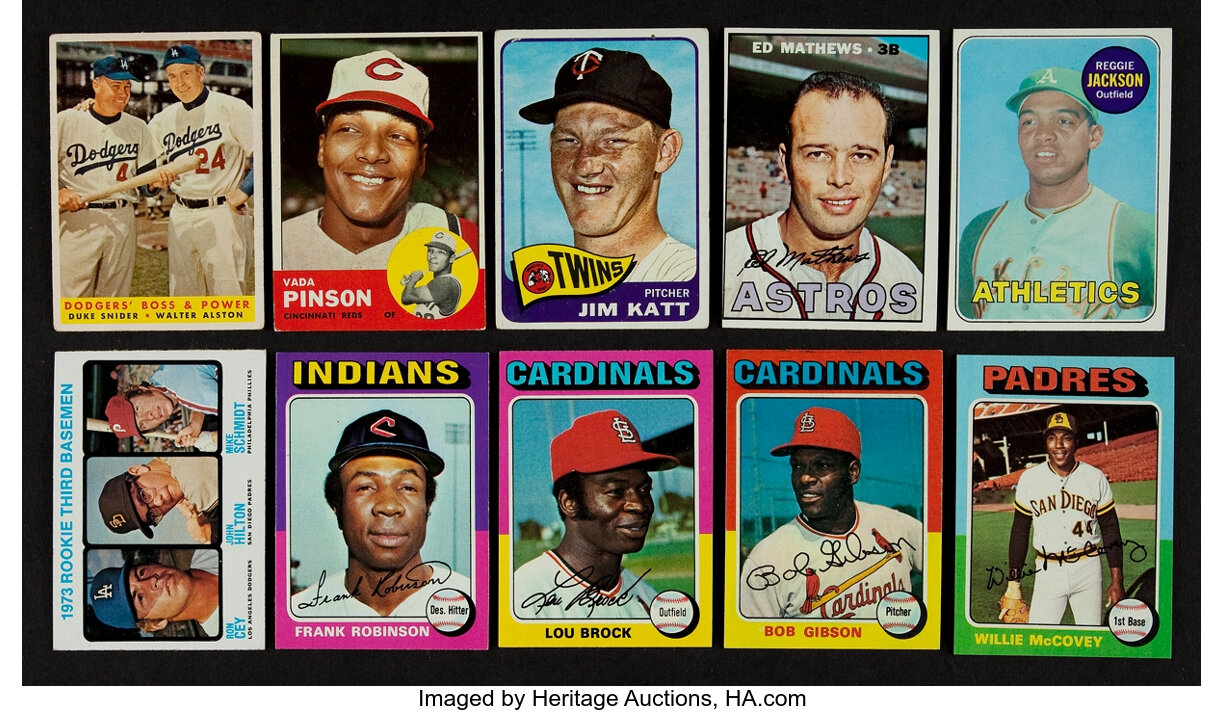 Sold at Auction: (VG) 1962 Topps Lou Brock Rookie Baseball Card