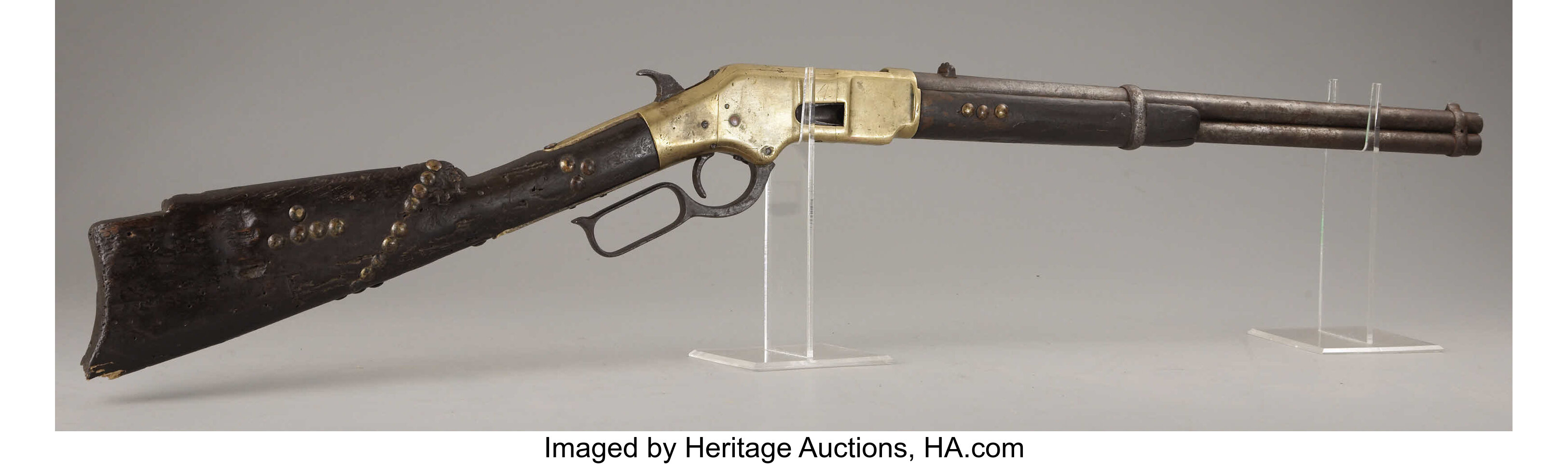 WINCHESTER MODEL 1866 - Saddle Ring Carbine with Rifle style butt