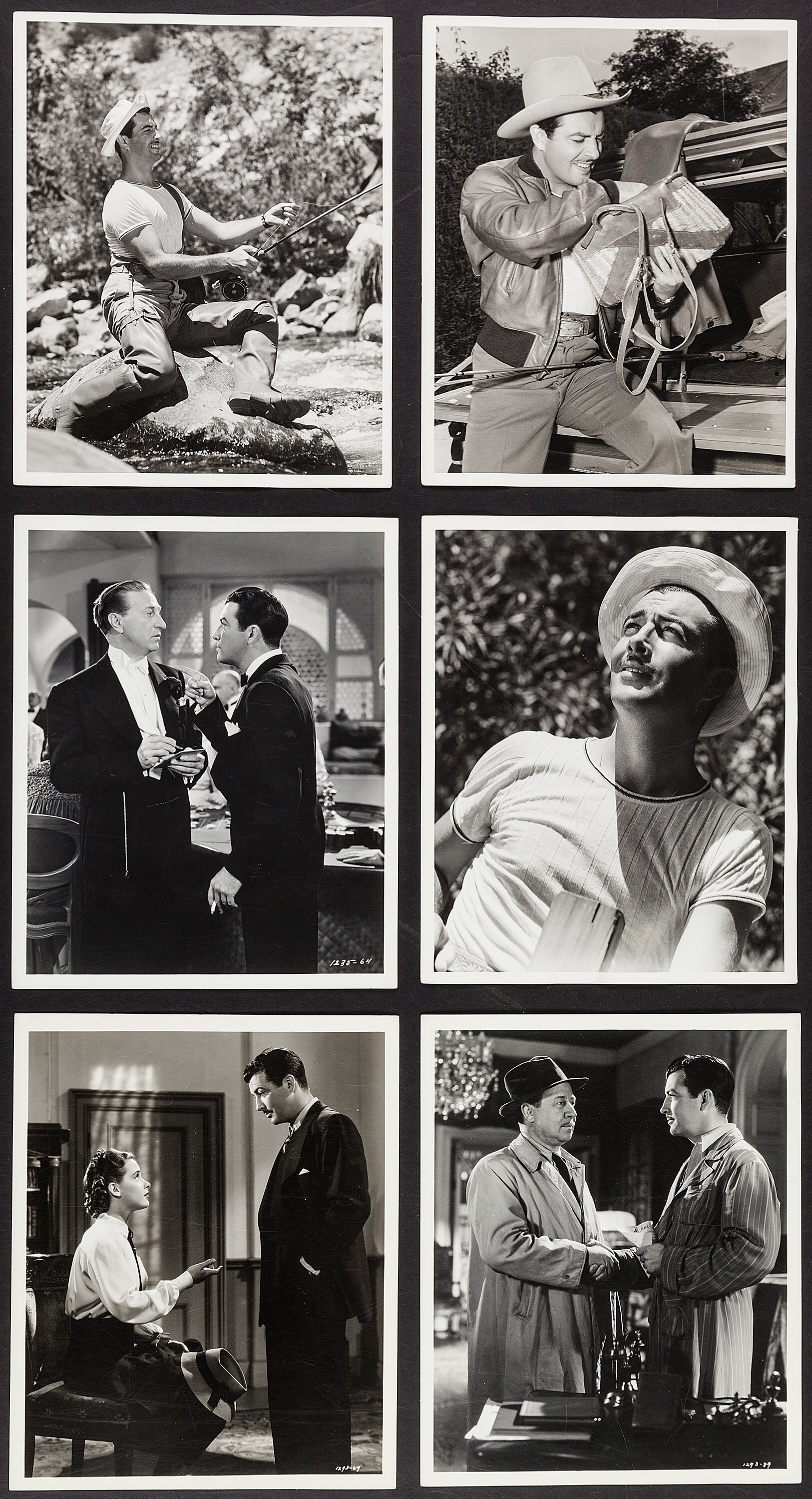 Robert Taylor in Johnny Eager by Virgil Apger & Others Lot (MGM, | Lot ...