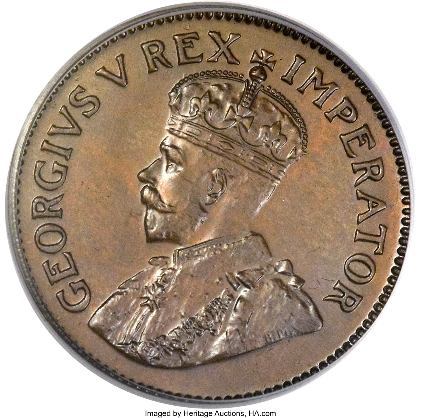 South Africa: George V silver & bronze Eight Coin Certified Proof | Lot ...