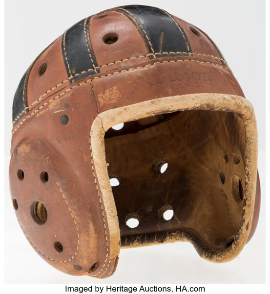 1940 San Francisco Old Pro Leather Football Helmet