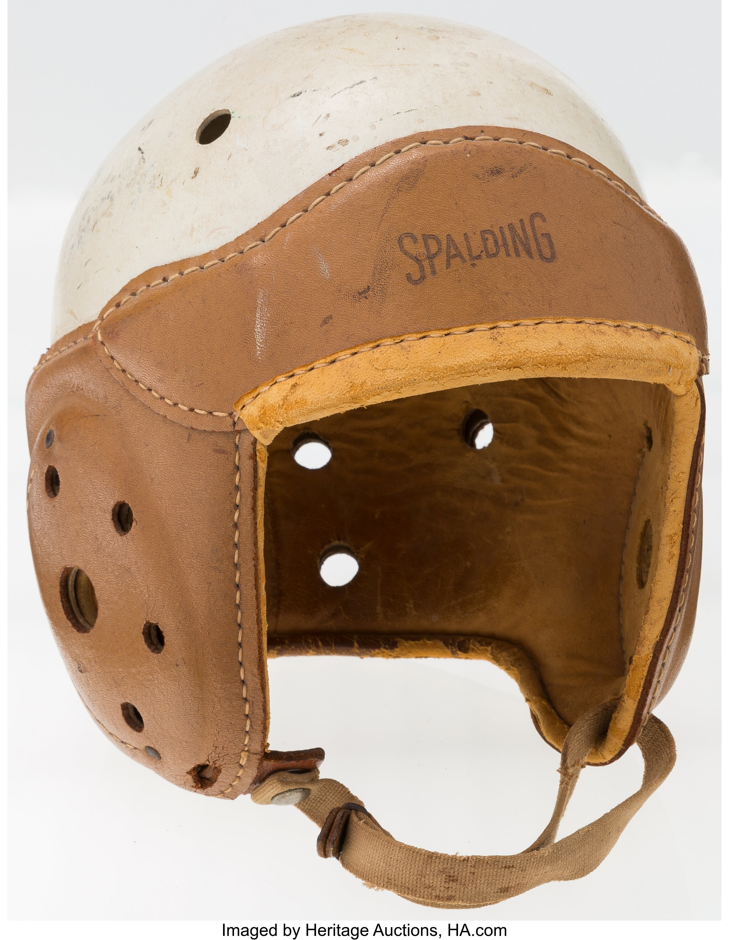 1940 Greenbay Packers Leather Football Helmet – Historic Sports