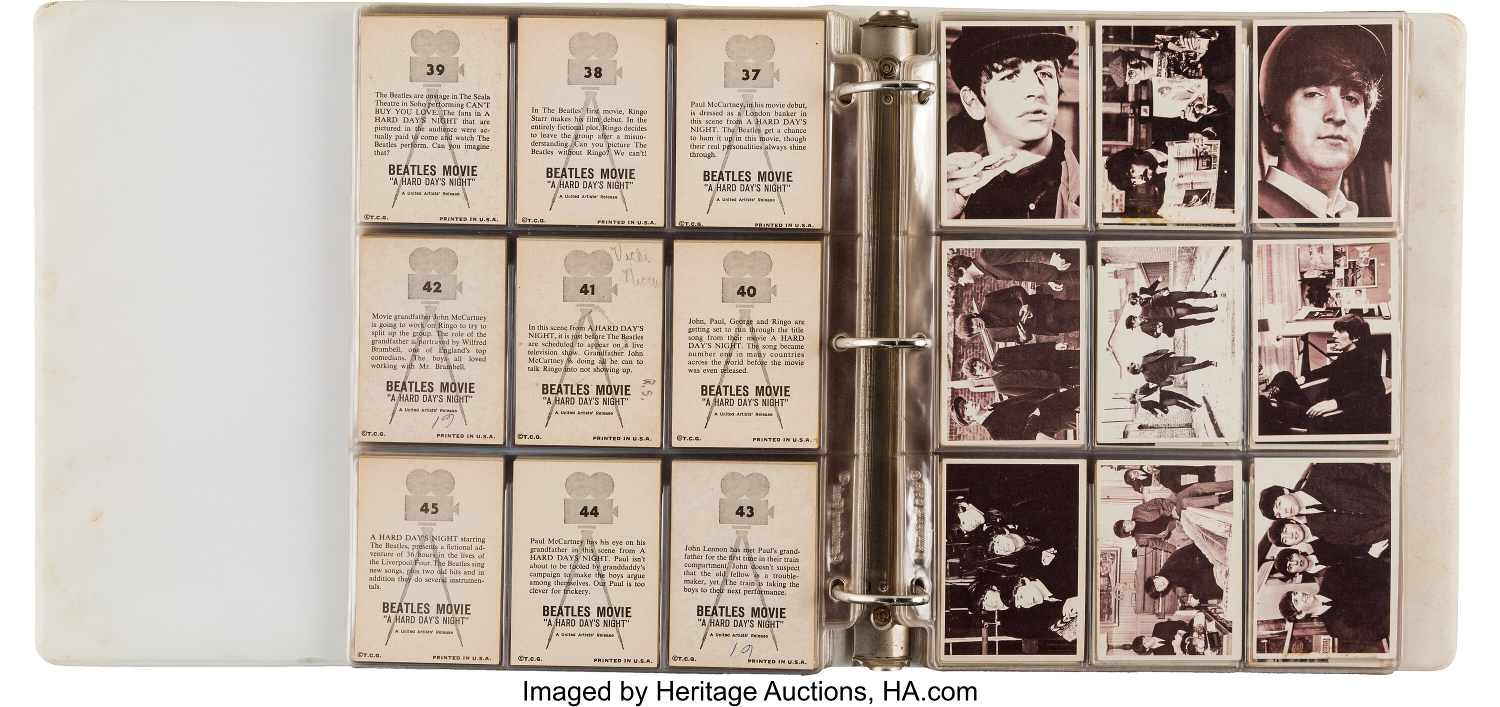 Beatles Trading Card Sets Group (Topps, 1960s).... Memorabilia | Lot #12847  | Heritage Auctions