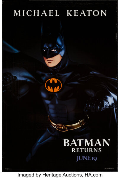 Batman Returns Warner Brothers 1992 One Sheets 2 27 X 40 Lot Heritage Auctions