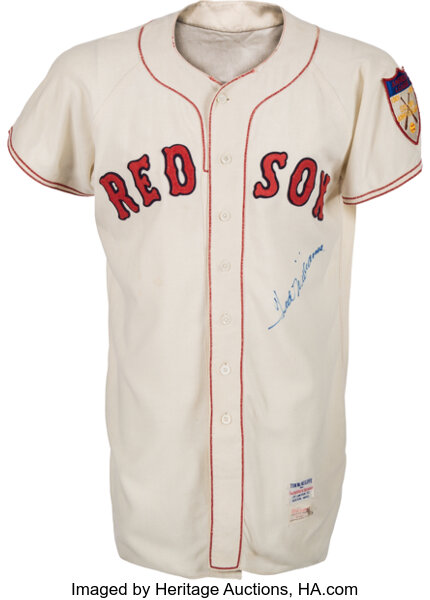 Authentic Ted Williams Boston Red Sox 1990 Pullover Jersey - Shop