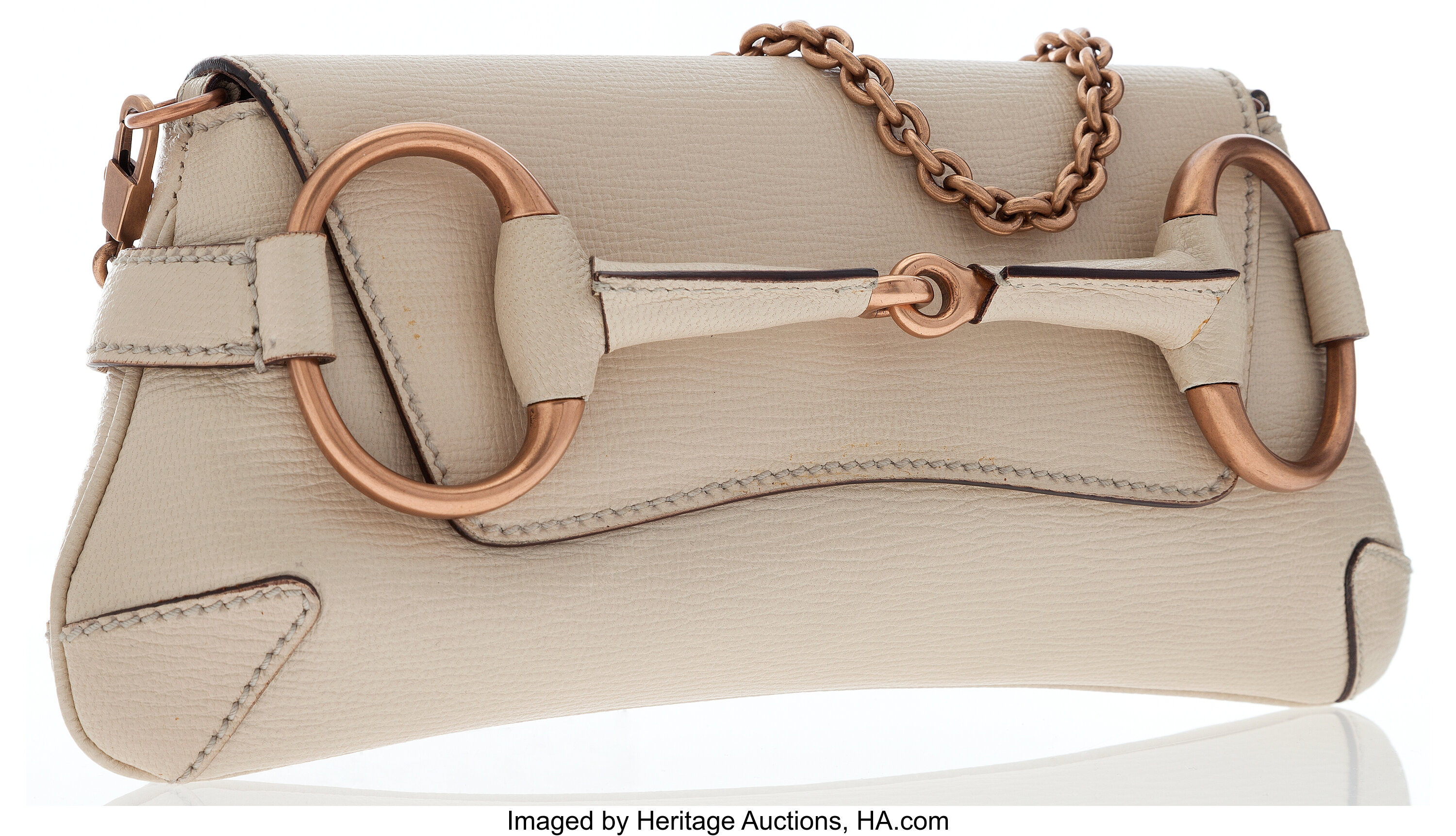 Sold at Auction: A GUCCI X TOM FORD HORSEBIT CLUTCH BAG