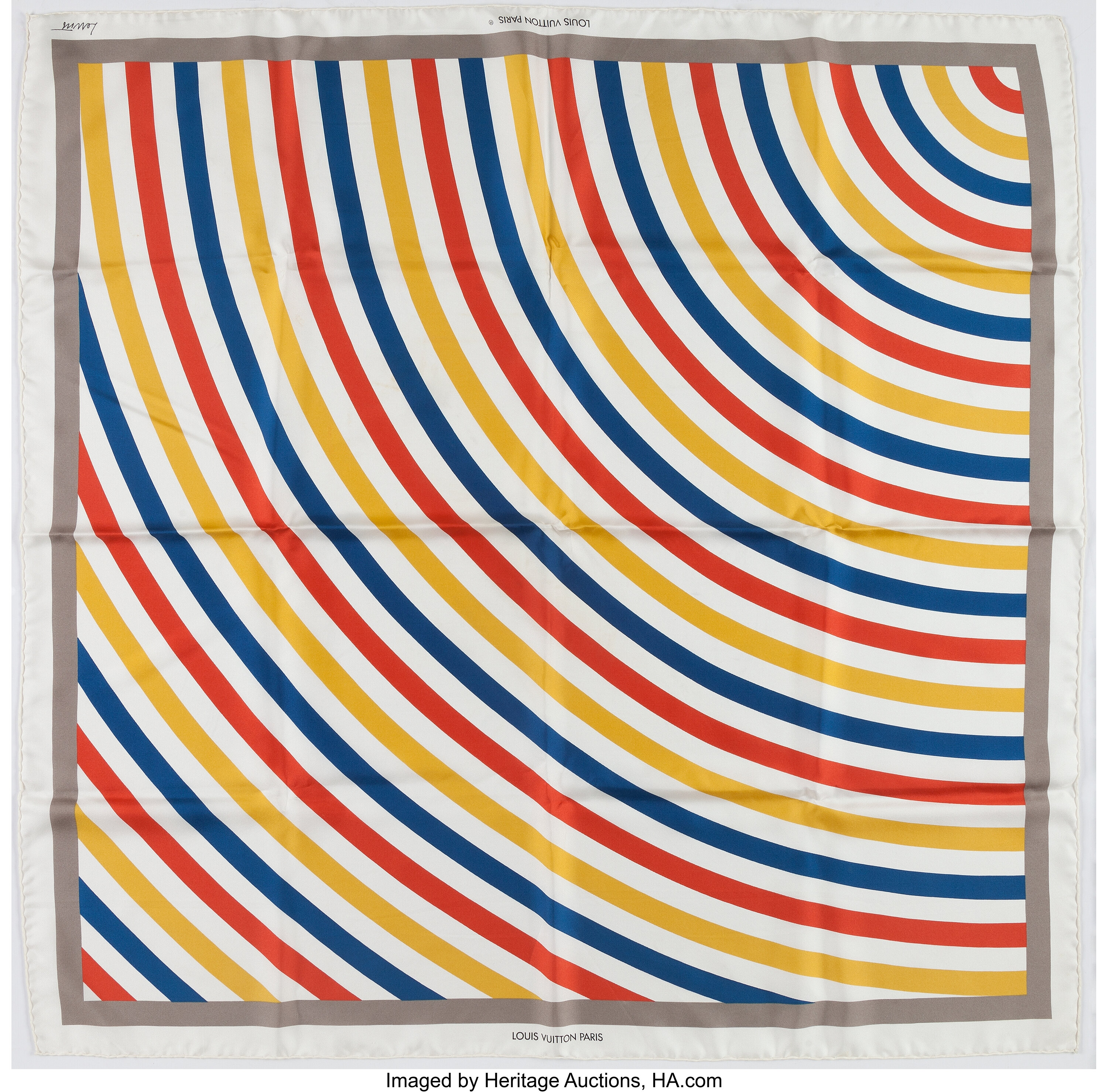 Sol LeWitt, Louis Vuitton  Limited Edition Louis Vuitton Silk