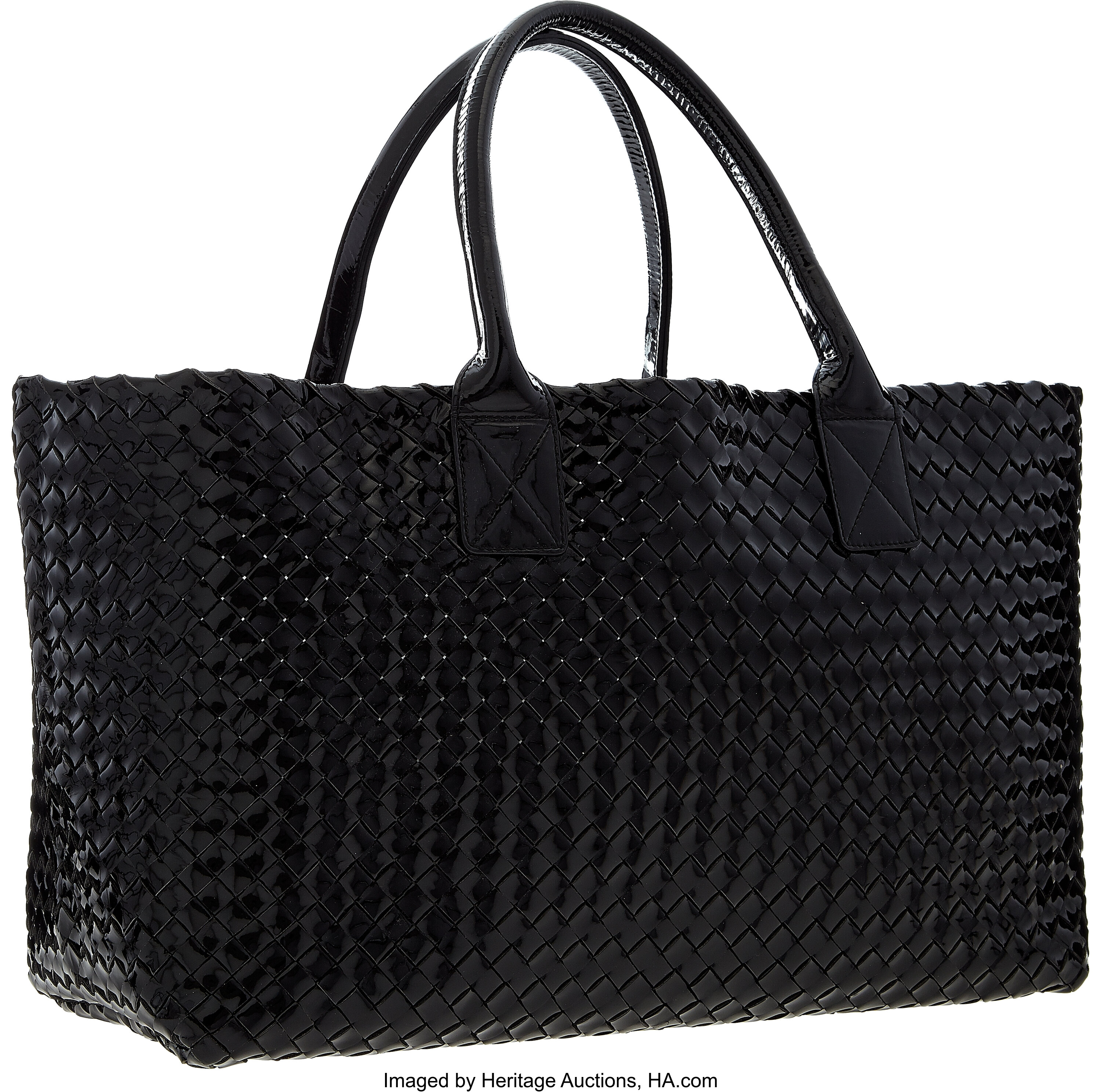 Bottega Veneta Black Intrecciato Leather Large Cesta Tote at 1stDibs