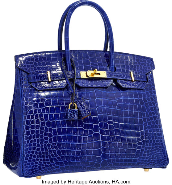 🖤STORE FRESH (BNIB): VERY RARE HERMES BIRKIN TOUCH (Black x Marine Blue)🖤,  Luxury, Bags & Wallets on Carousell