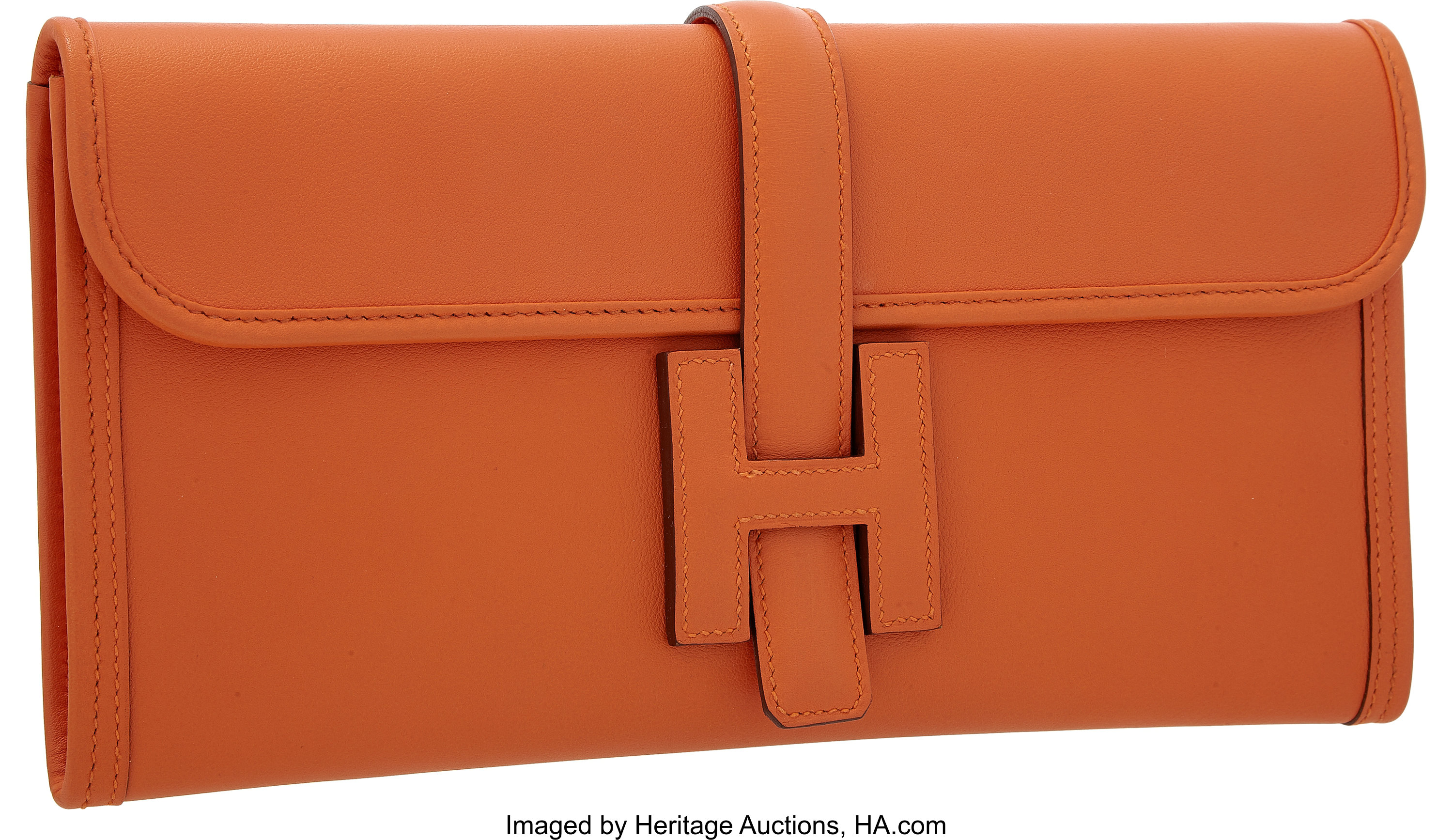 Hermes Jige 29 Clutch Bag Orange Swift Leather - AGL1781 – LuxuryPromise