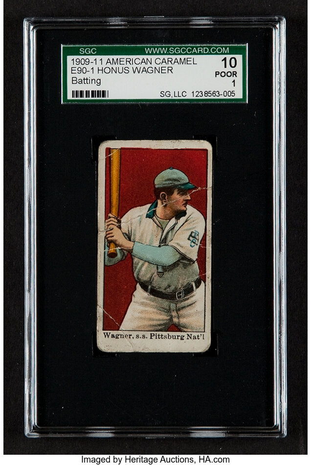 1910 American Caramel Pirates (E90-2) Honus Wagner (Pirates)