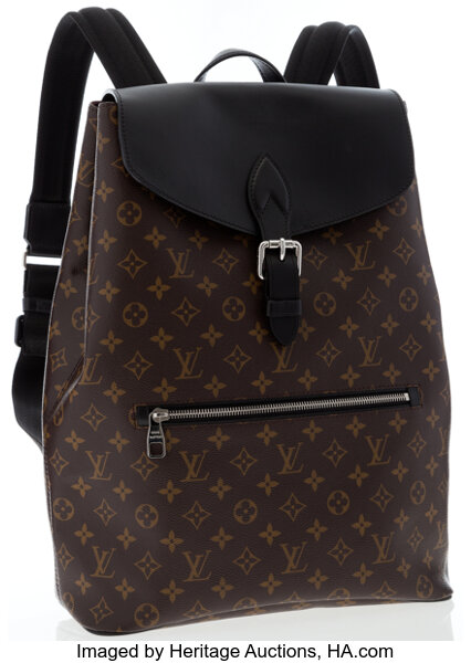 At Auction: Louis Vuitton, Louis Vuitton Palk Backpack Macassar