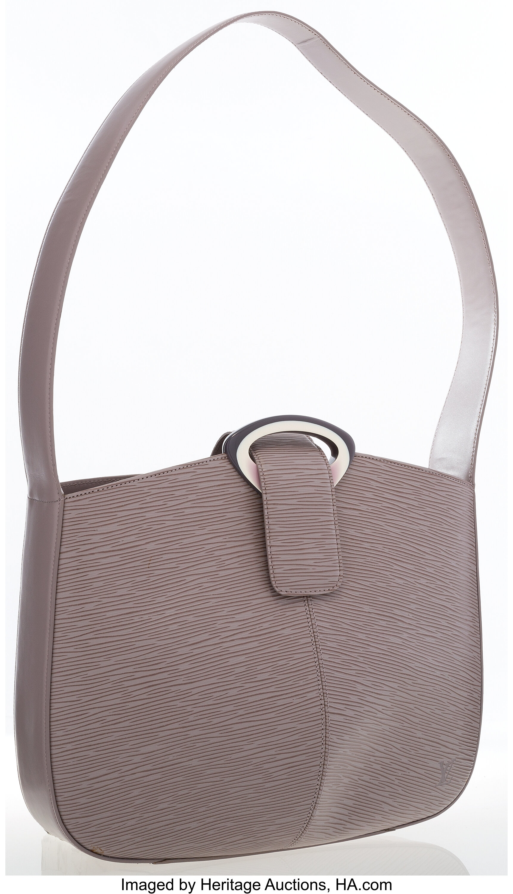 Louis Vuitton Lilac Epi Leather Reverie Shoulder Bag.  Luxury