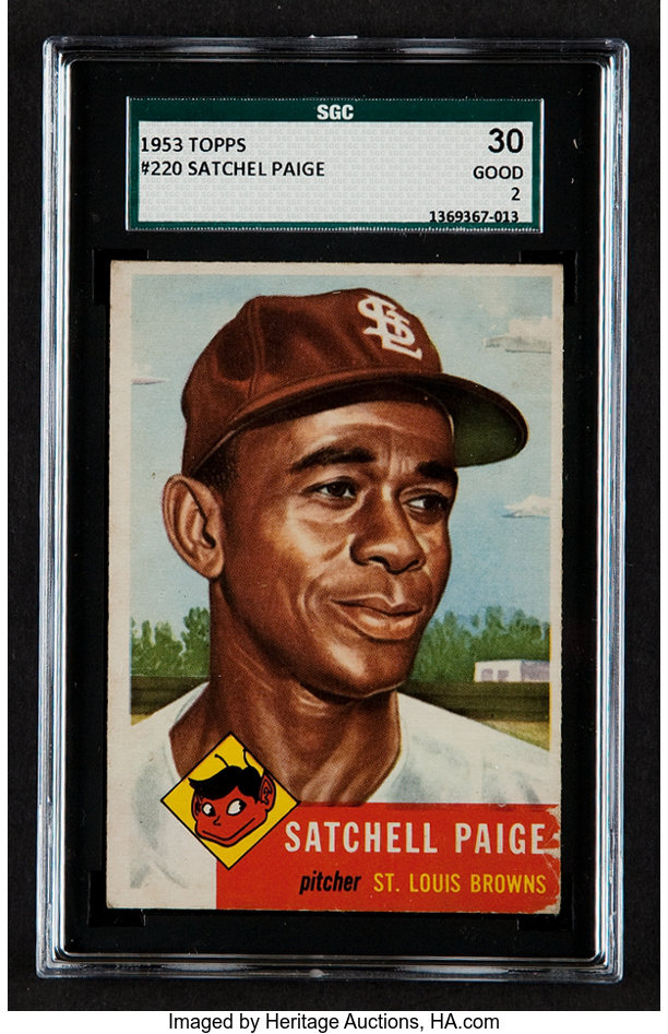 Satchel Paige 1953 Topps #220