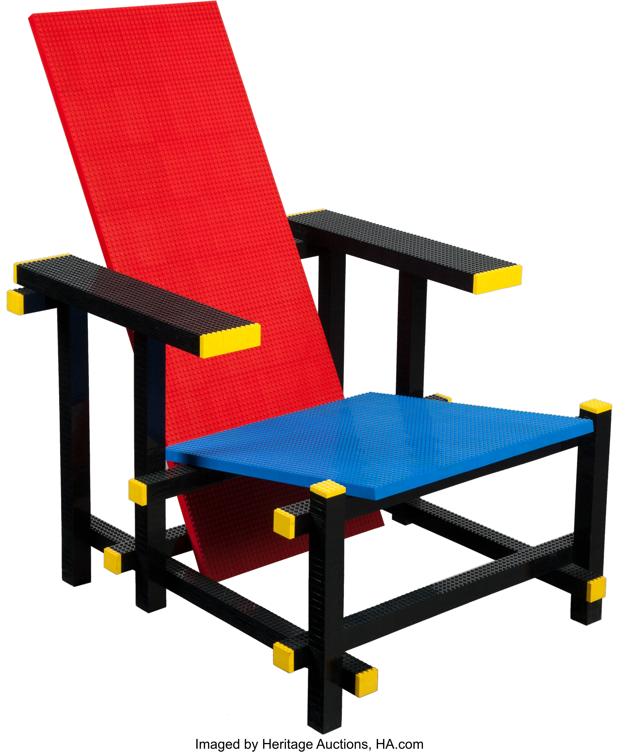 MINALE (Italian/German, b. Red LEGO® chair, 2007, | Lot 67125 | Heritage Auctions