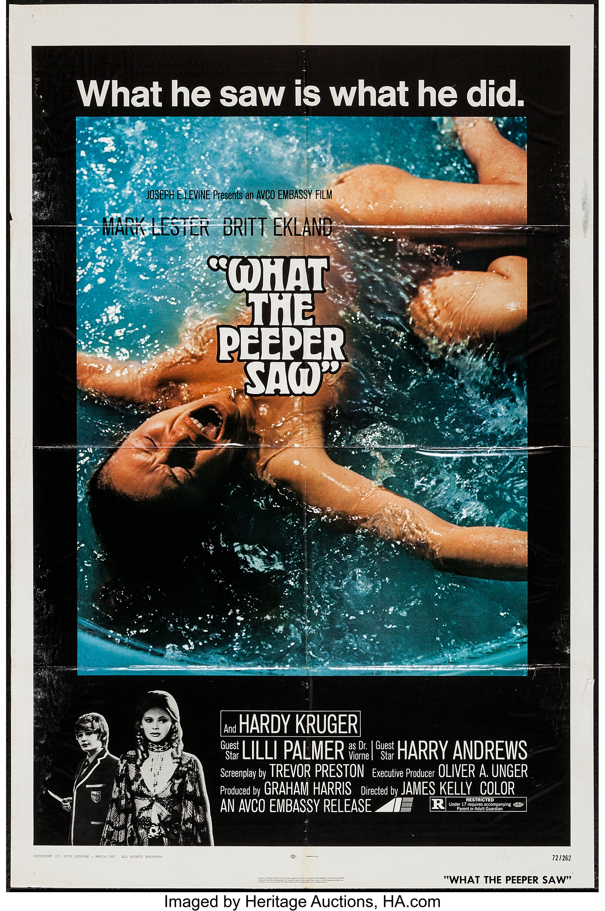 What the Peeper Saw & Other Lot (20th Century Fox, 1971). One | Lot #52439  | Heritage Auctions