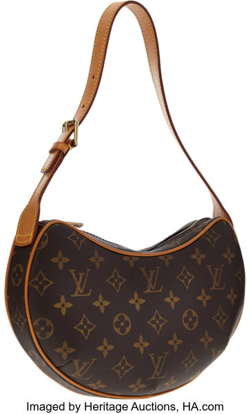 Louis Vuitton Vintage - Monogram Croissant PM Bag - Brown