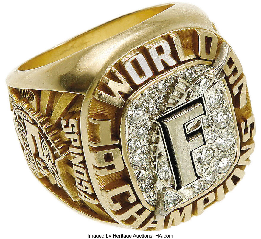 1997 Miami Marlins World Series Championship Ring -  www.championshipringclub.com