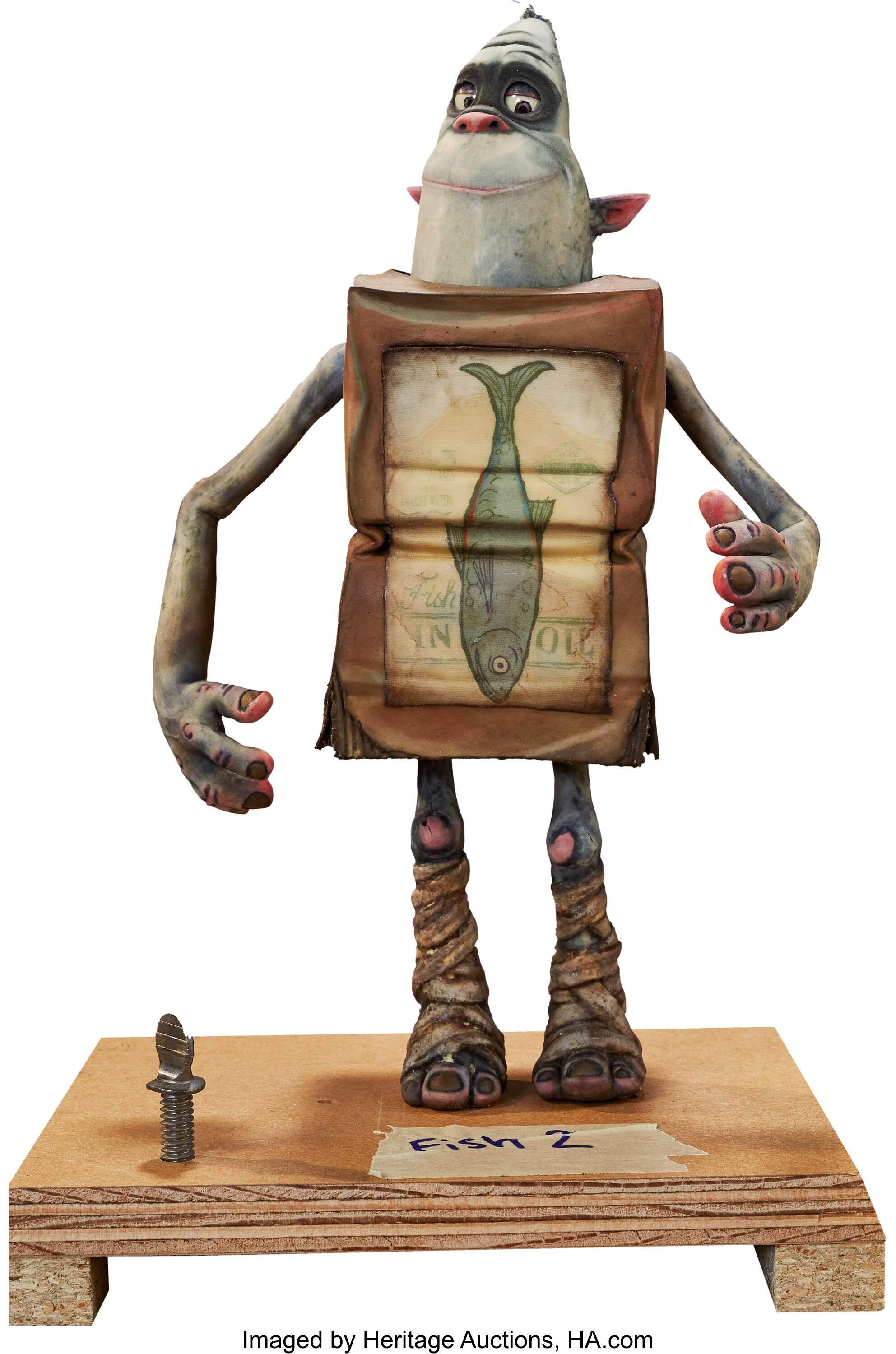 The Boxtrolls Fish Original Animation Puppet (LAIKA, 2014)... | Lot ...