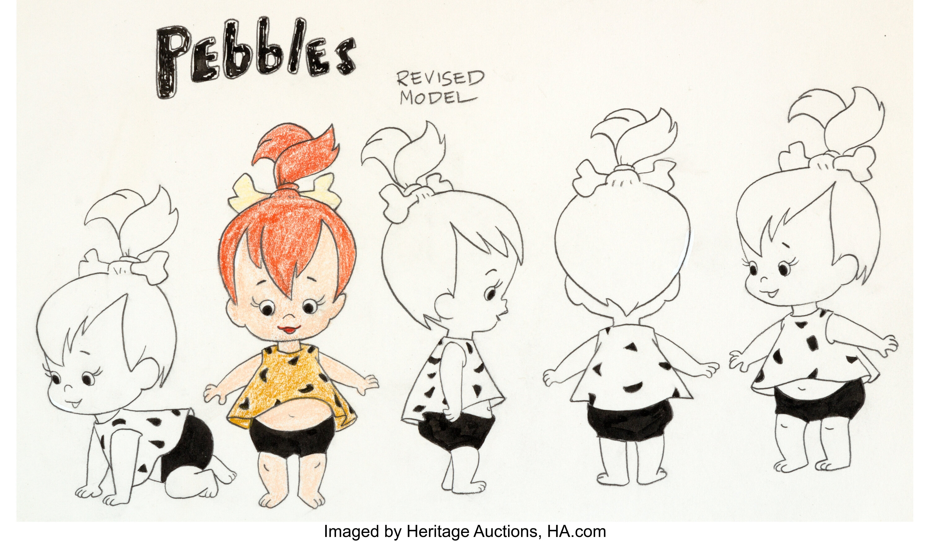 the flintstones pebbles as a kid