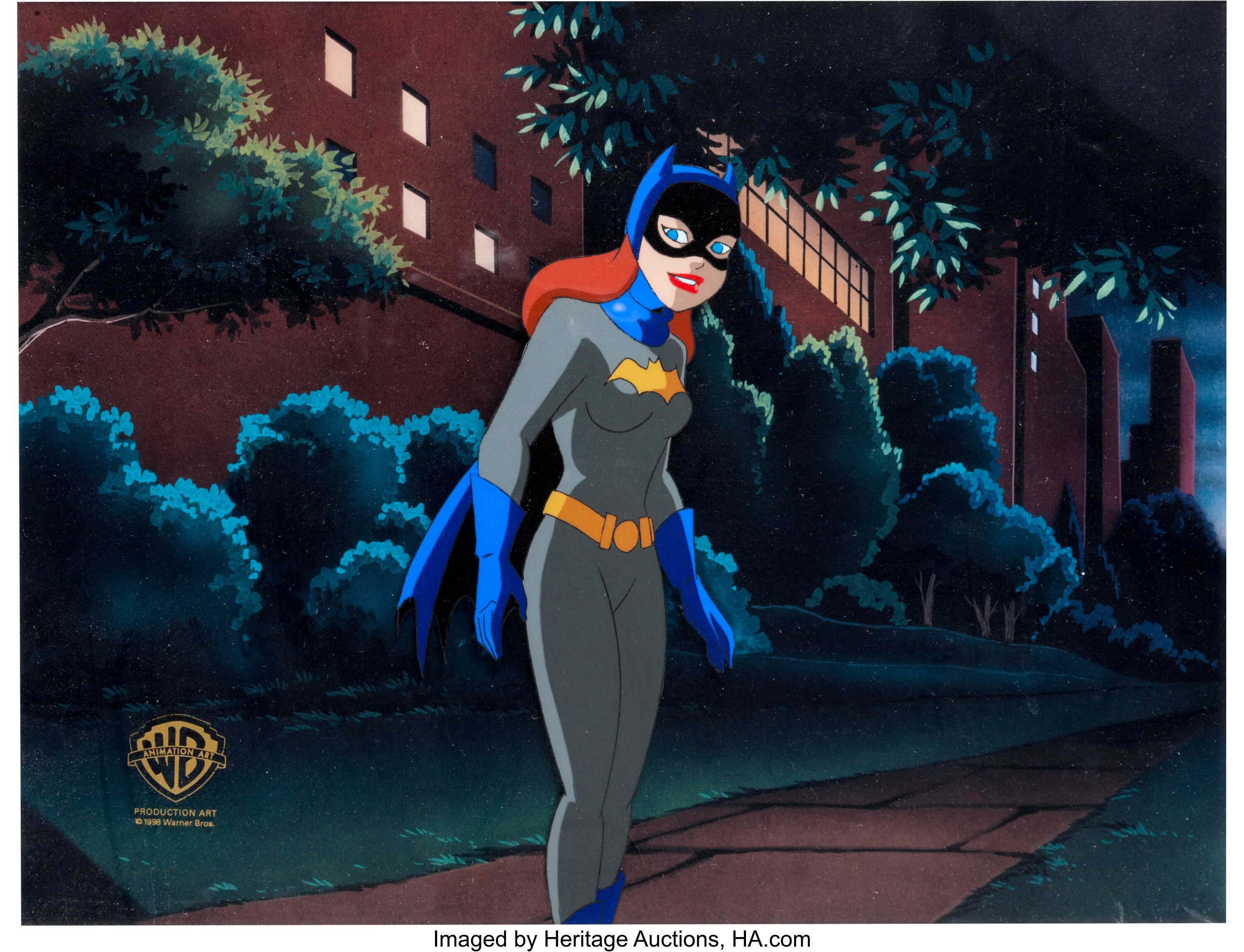 Batman and Mr. Freeze: Sub Zero Batgirl Production Cel (Warner | Lot #95453  | Heritage Auctions