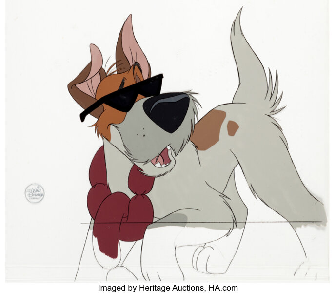 Oliver And Company Dodger Production Cel Walt Disney 1988 Lot 95169 Heritage Auctions