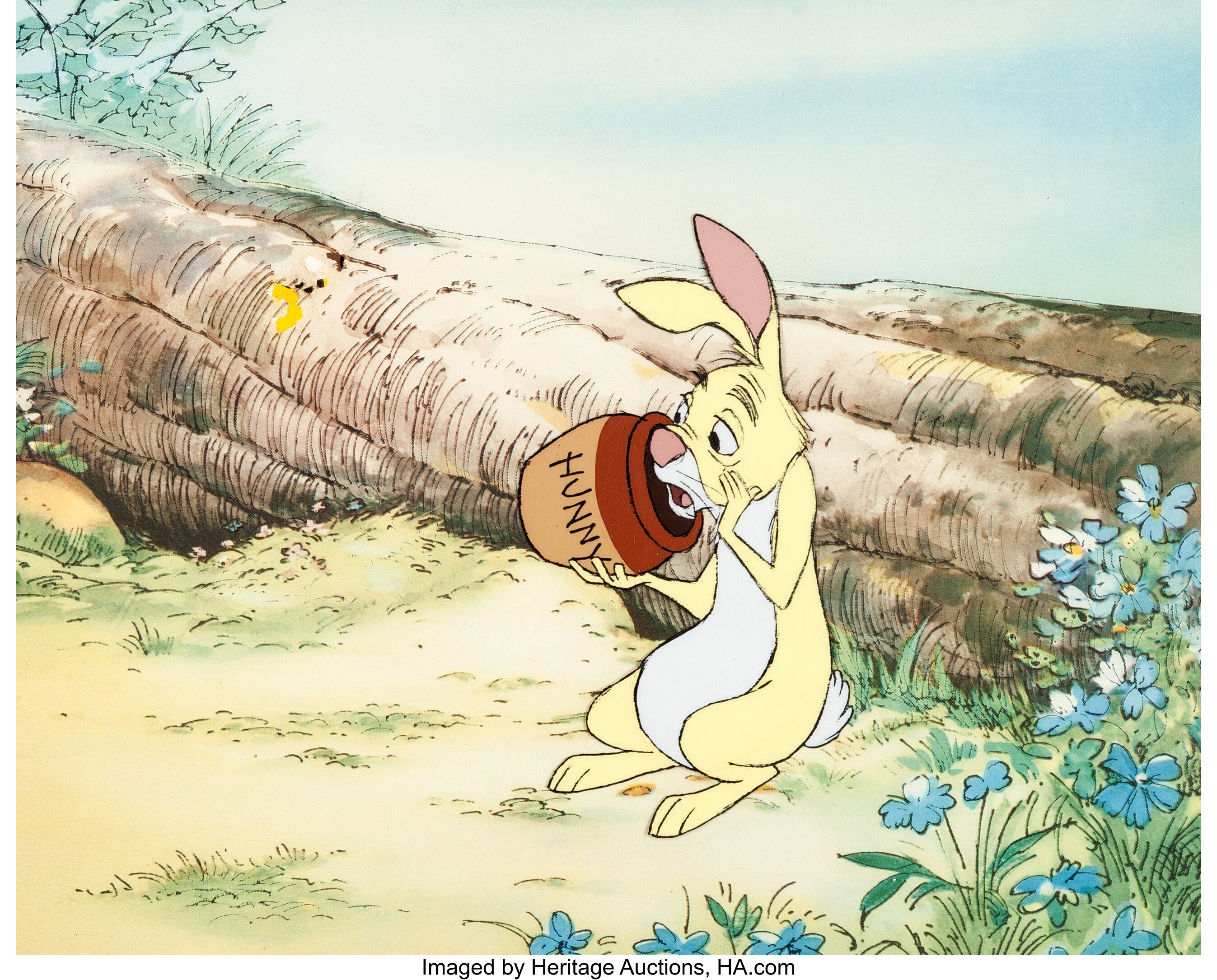 Winnie The Pooh And The Honey Tree Rabbit Production Cel Animation Lot 13135 Heritage Auctions 2356