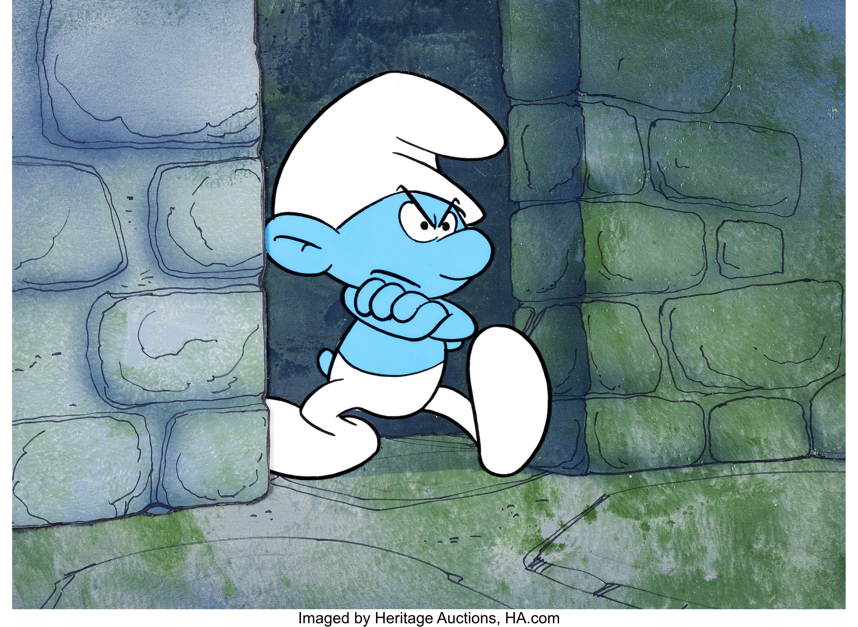 grouchy smurf